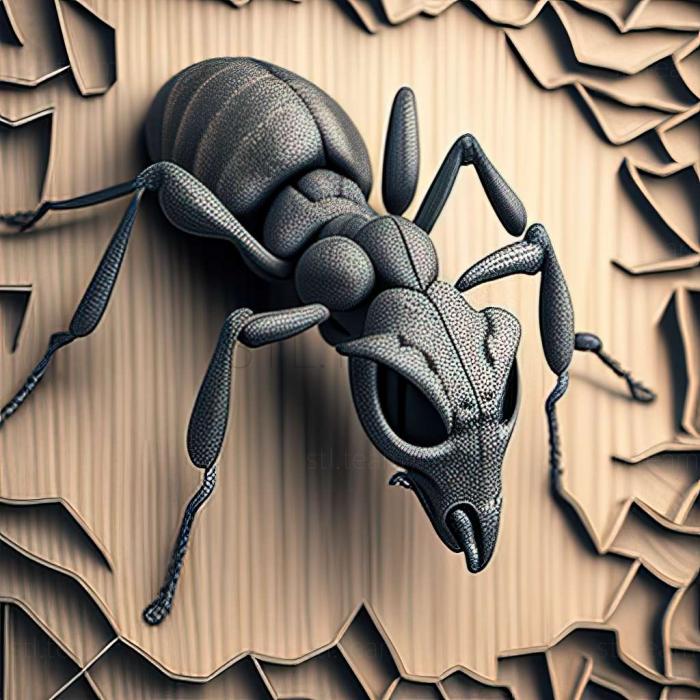 3D модель Polyrhachis hastata (STL)